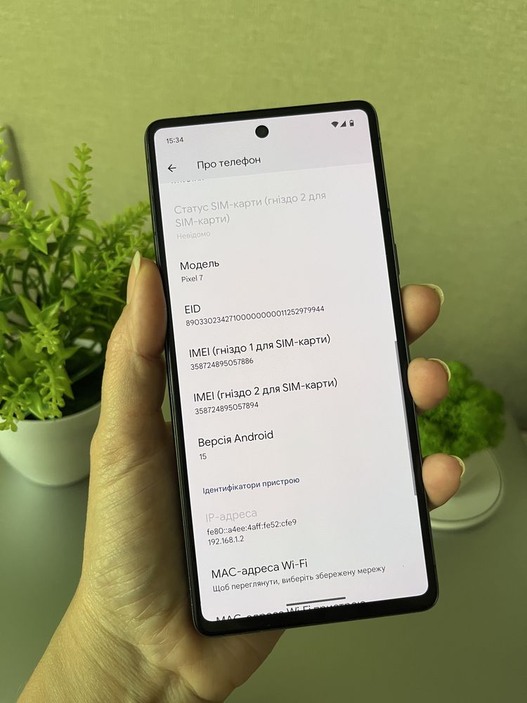 Google Pixel 7 8/128gb Obsidian неверлок чорний