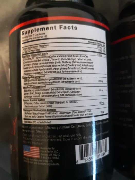 Testosteron suplement diety siła masa tribulus ginkgo green tea maca