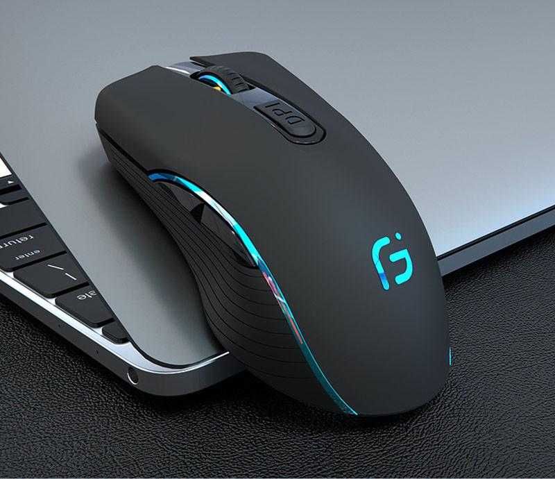 Мишка бездротова, безшумна X9 Game Mousе акумуляторна 2,4G+Bluetooth