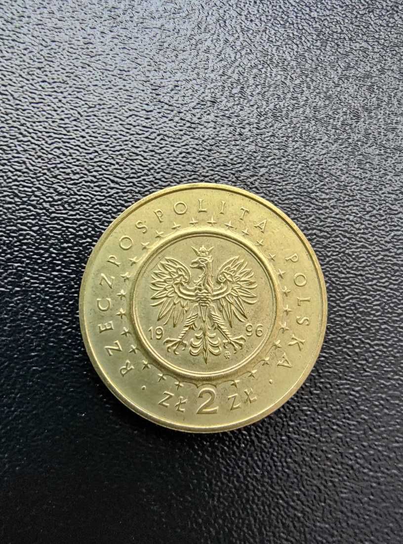 moneta 2zł Zamek w Lidzbarku Warmińskim 1996
