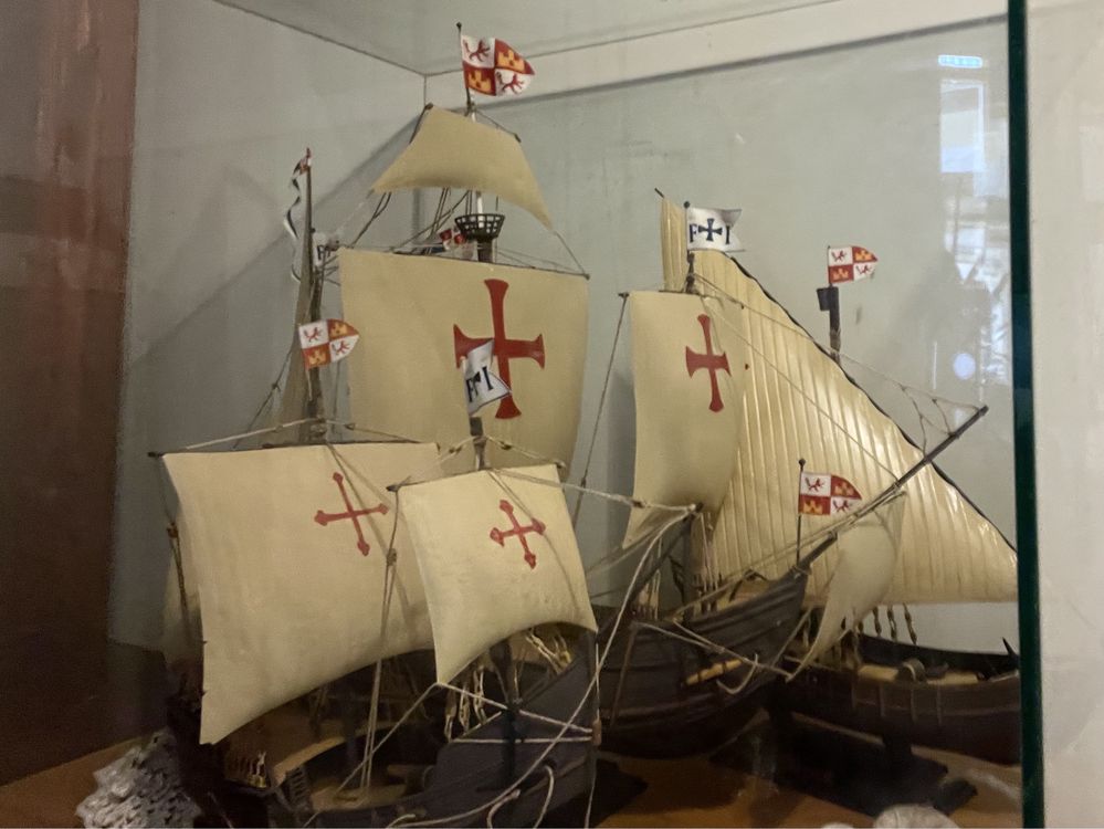 Modele 3 Statków K. Kolumba Santa Maria, Pinta, Nina. Ręcznie składane
