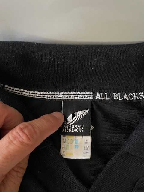 Koszulka rugby All Blacks Nowa Zelandia retro Adidas XXL