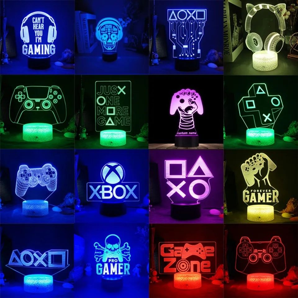 Candeeiros LED Gamer