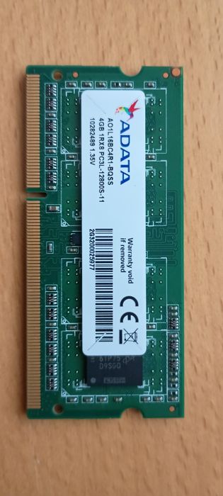 Pamięć ram DDR3 dwie kości po 4gb
