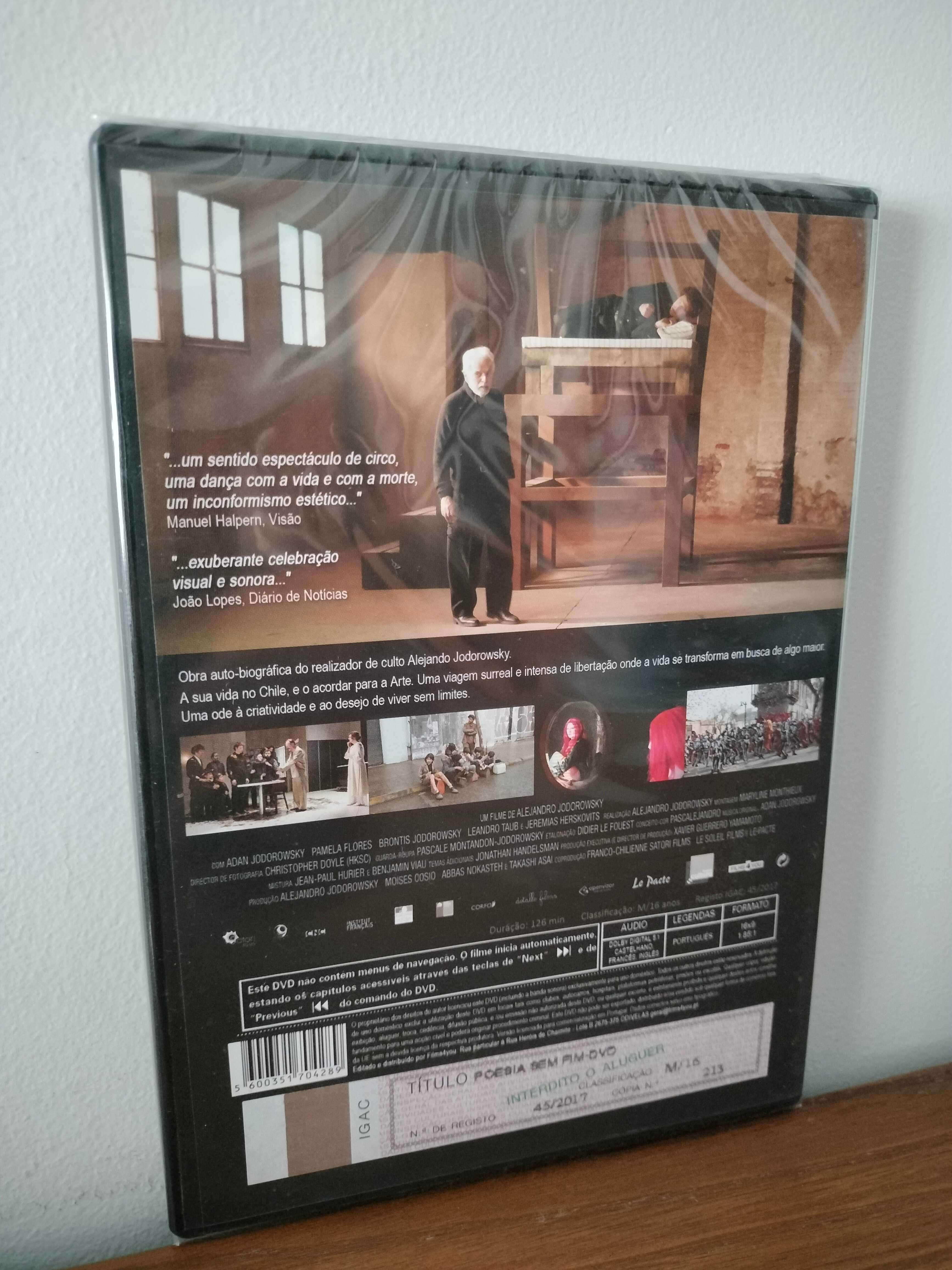 Filme DVD: Poesia sem Fim - Endless Poetry (Selado)