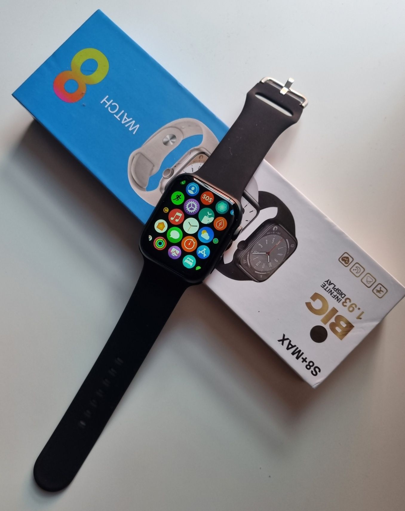 Smartwatch S8 czarny