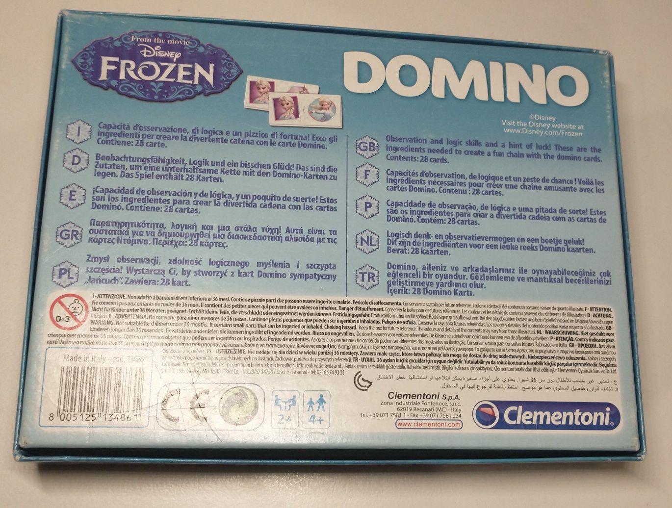 Domino Frozen Disney