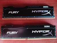 DDR4 16 GB (2x8GB) Kingston Fury HyperX оперативная память