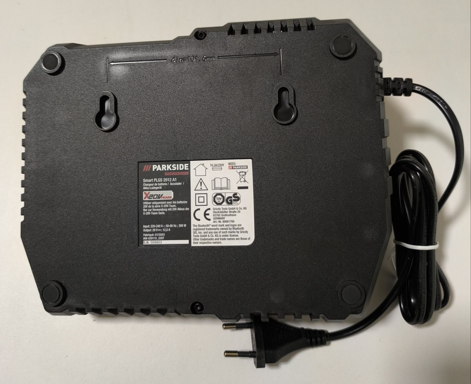 Зарядна станція Parkside Performance Smart PLGS 2012 A1  / 20V , 12A