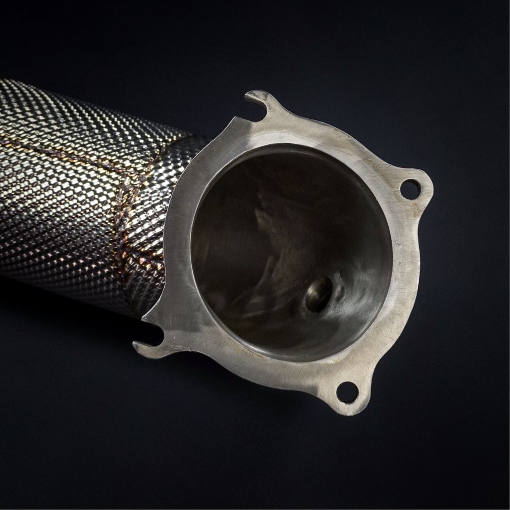 Даунпайп ATP ALFA ROMEO Giulia 952 & Stelvio Q4 2.0T Heat Shield