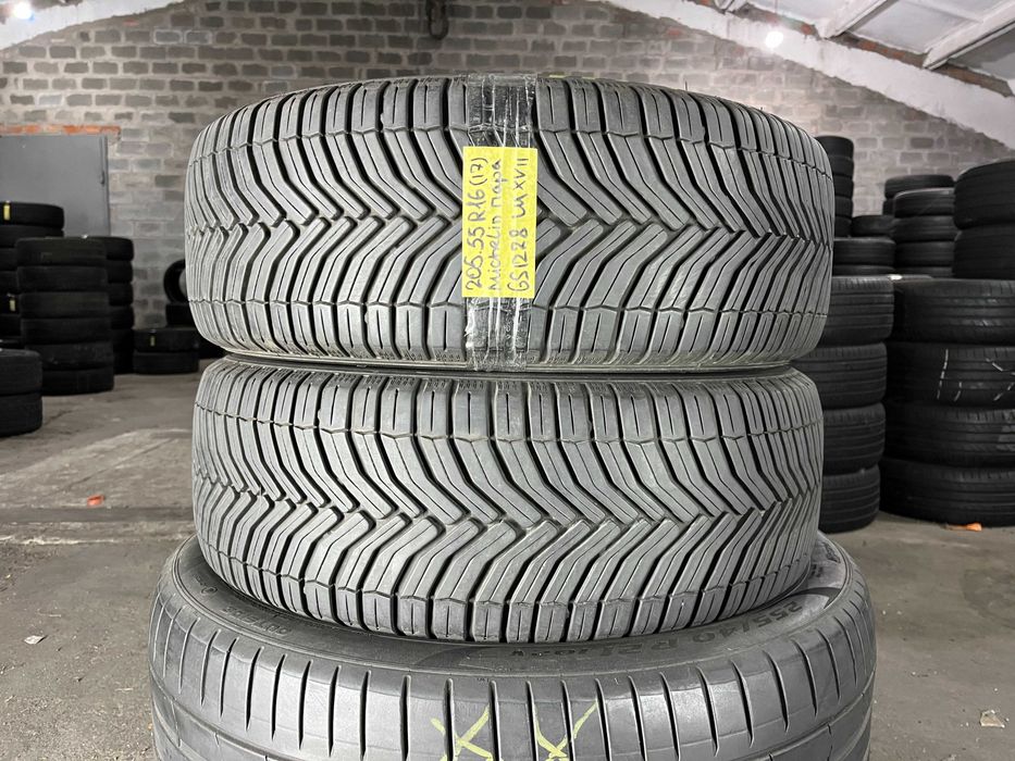 GS1228 Зимові шини 205/55r16 Michelin CrossClimate пара резина р16