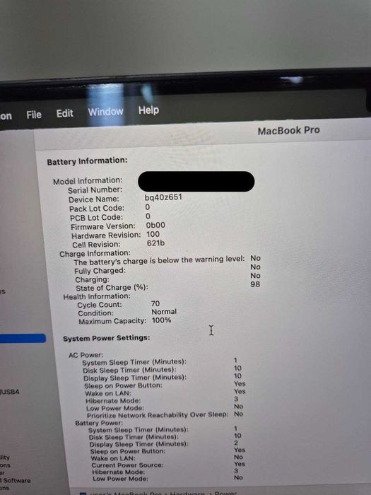 MacBook Pro (Late 2023) M3 Pro 11/14‑core, 18GB, 512SSD. Space Black