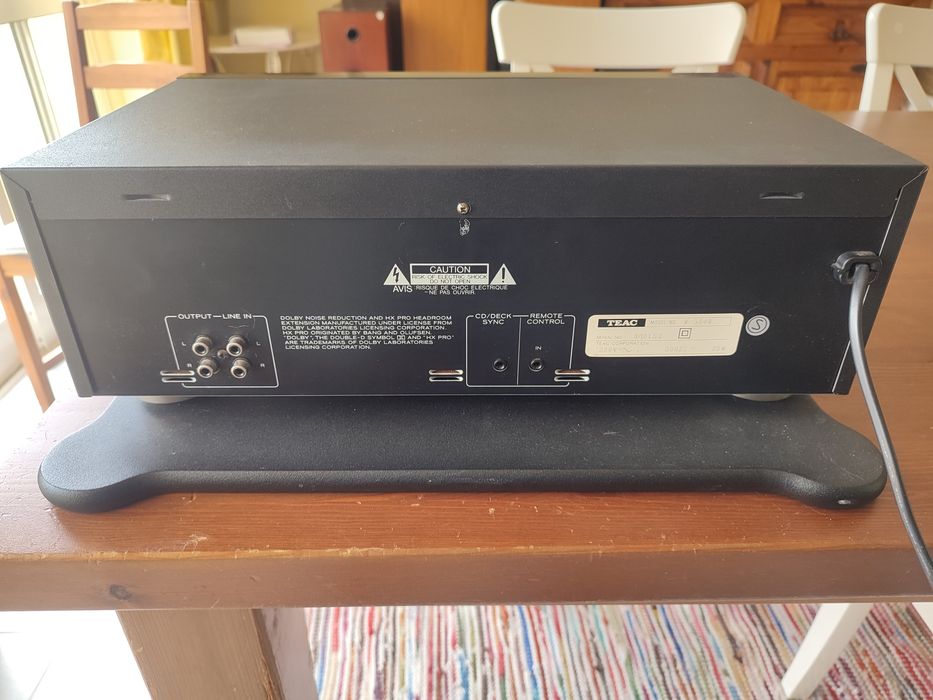 TEAC W-530R Deck de Cassettes Duplo Impecável