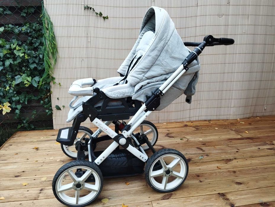 Wózek Hartan, 4 duże koła