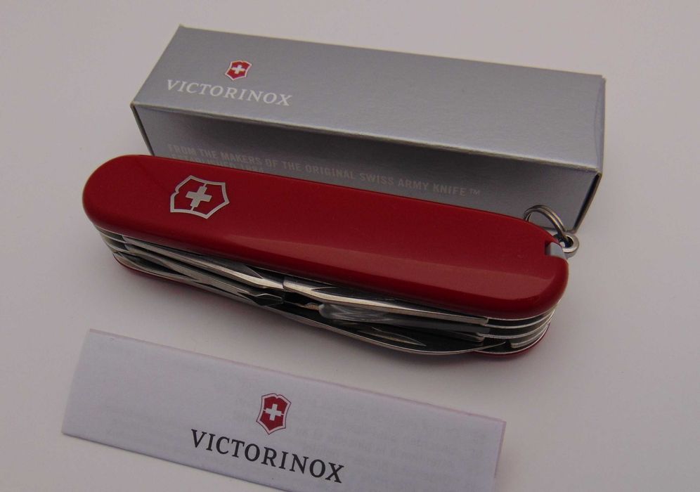 Scyzoryk VICTORINOX Explorer # lupa # nożyczki # otwieracz # SZWAJCAR
