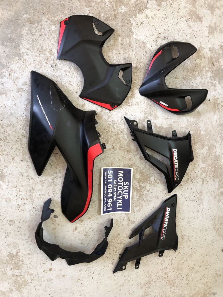 Plastik owiewka Czacha  Ducati corse street fighter v4 sp