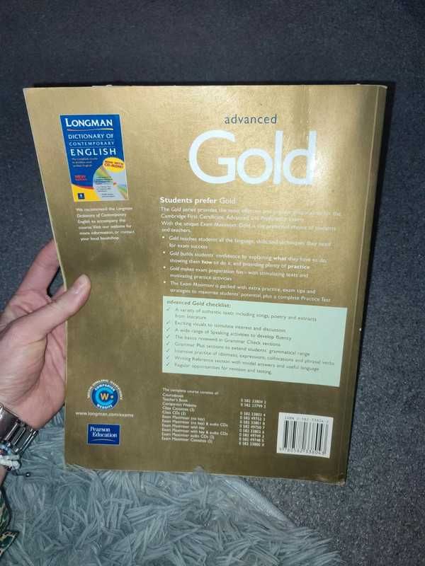 podręcznik Advanced Gold Coursebook Richard Acklam, Sally Burgess