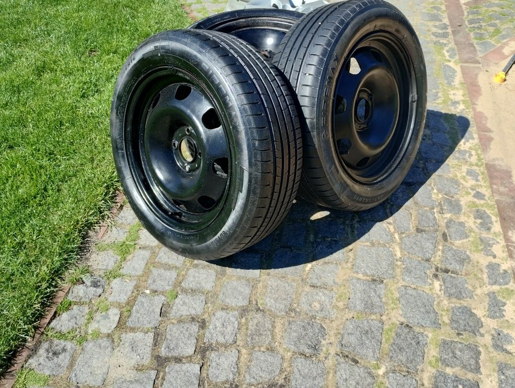 Zestaw kół letnich 4x108 205/55/16 citroen C4,Berlingo,peugeot partner