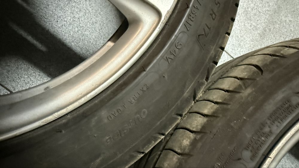 Jantes 17 BMW 5x120 style 157 c/pneus Michelin NOVOS negociavel