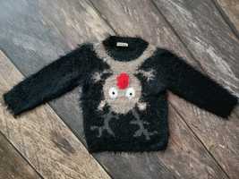 Sweter świąteczny Next rozm 3 latka
