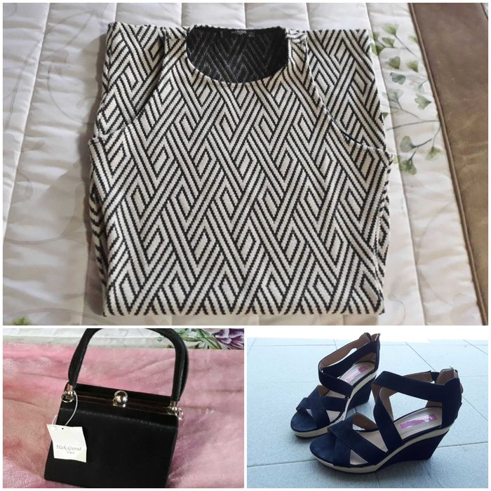 Vestido Mango Novo c/ oferta de brincos