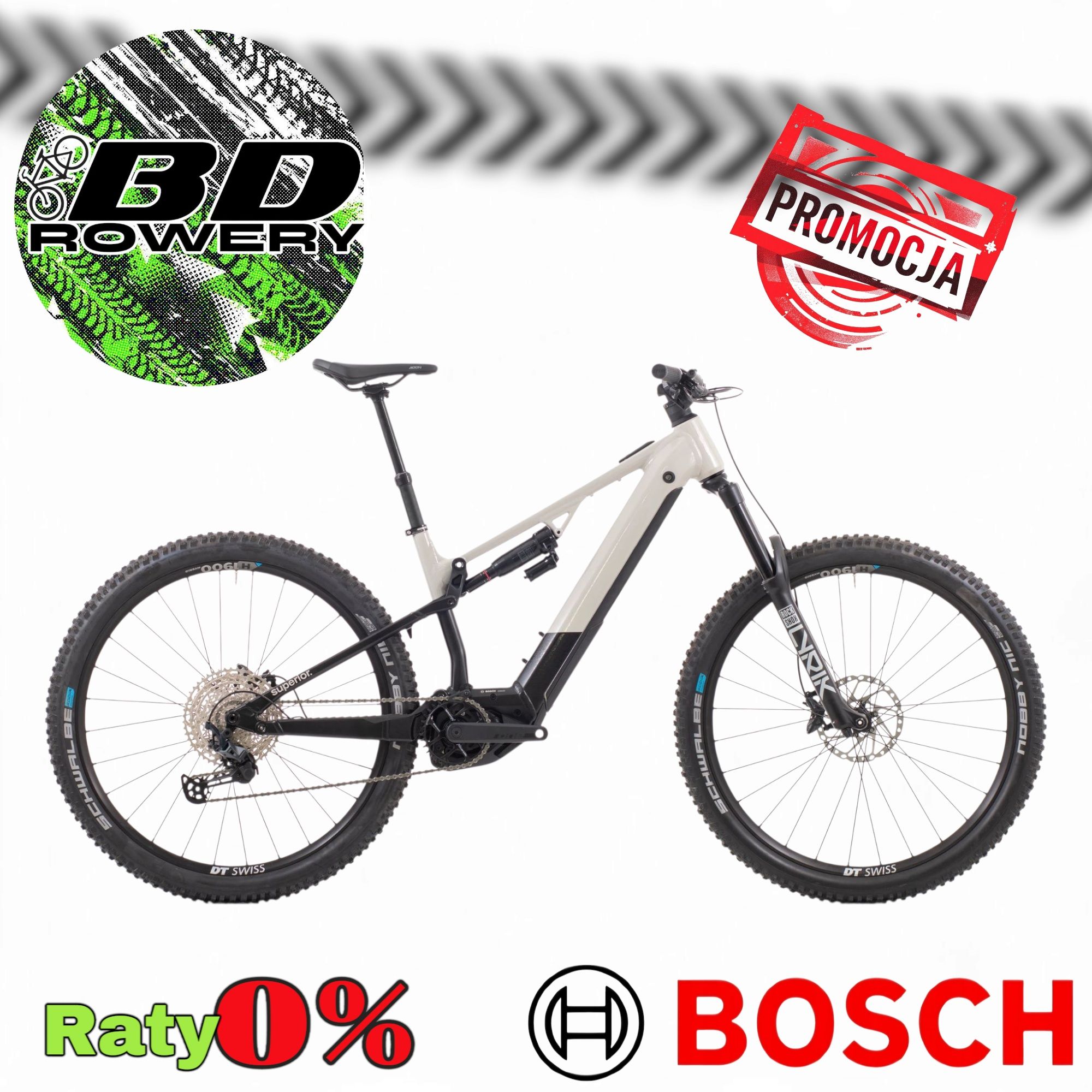MTB elektryczny Superior exf 9039B BOSCH Smart system 750Wh roz M