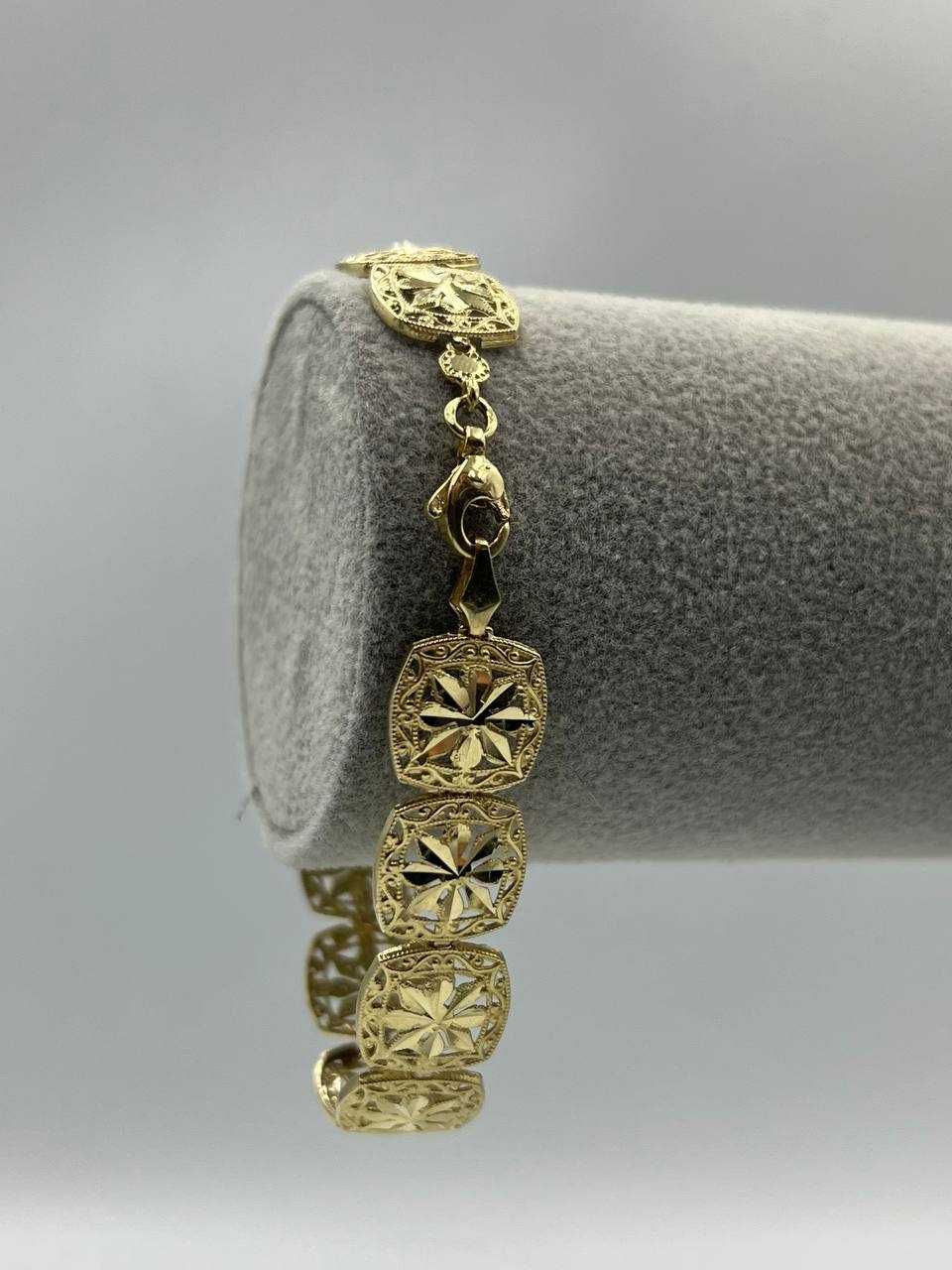 Bransoletka złota 14K 10.50g