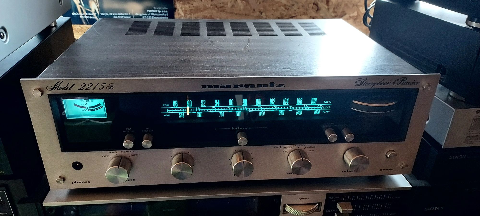 Amplituner Marantz 2215 B Klasyk Vintage