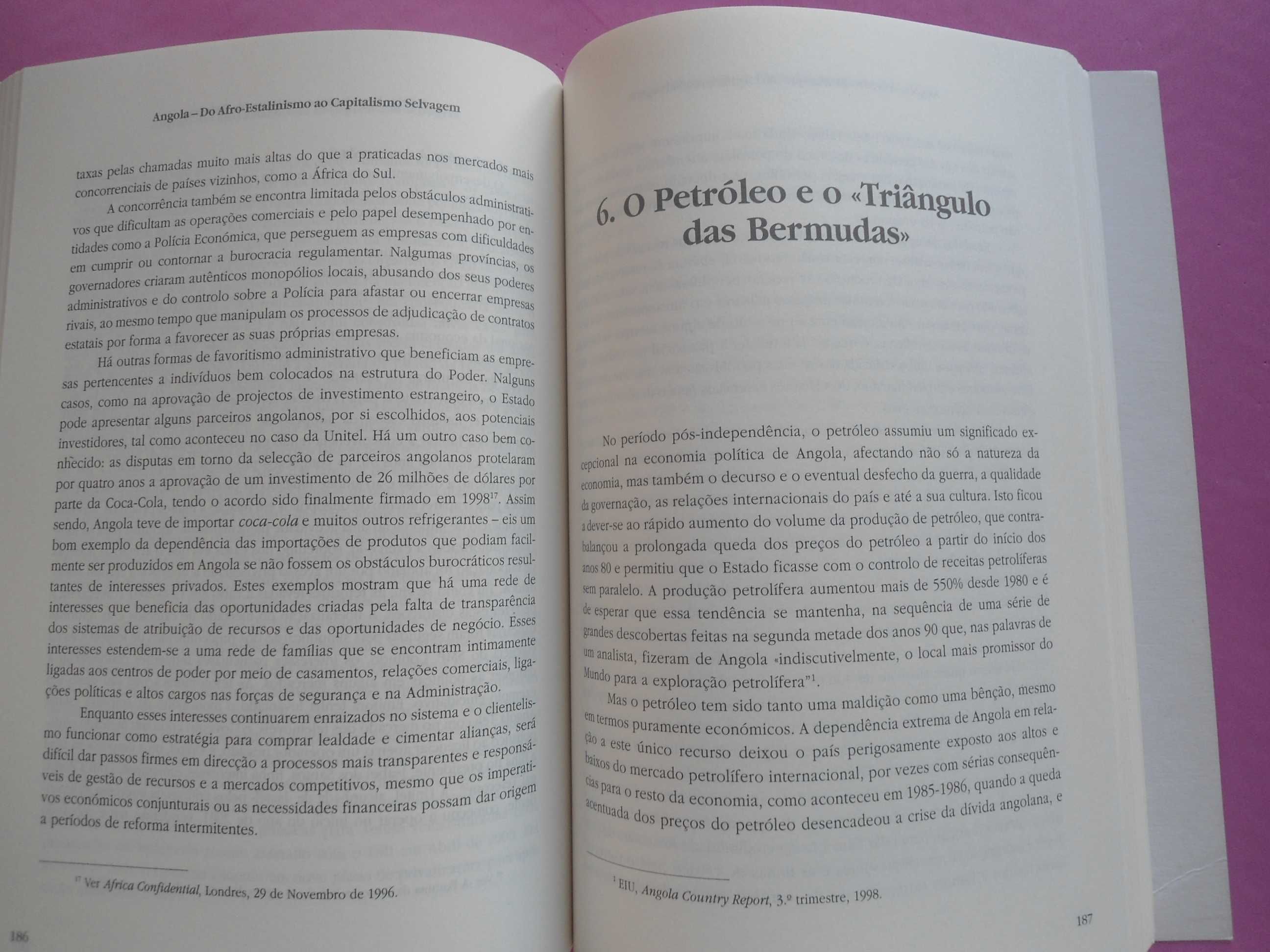 ANGOLA-Do afro-estalinismo ao capitalismo selvagem de Tony Hodges