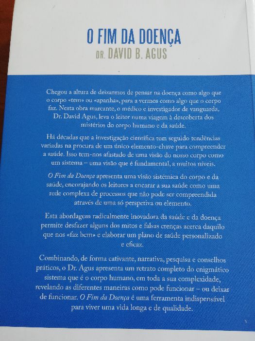 O fim da doença - Dr. David B. Agus