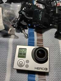 Gimbal g3 ultra feiyu + gopro hero3 + akcesoria