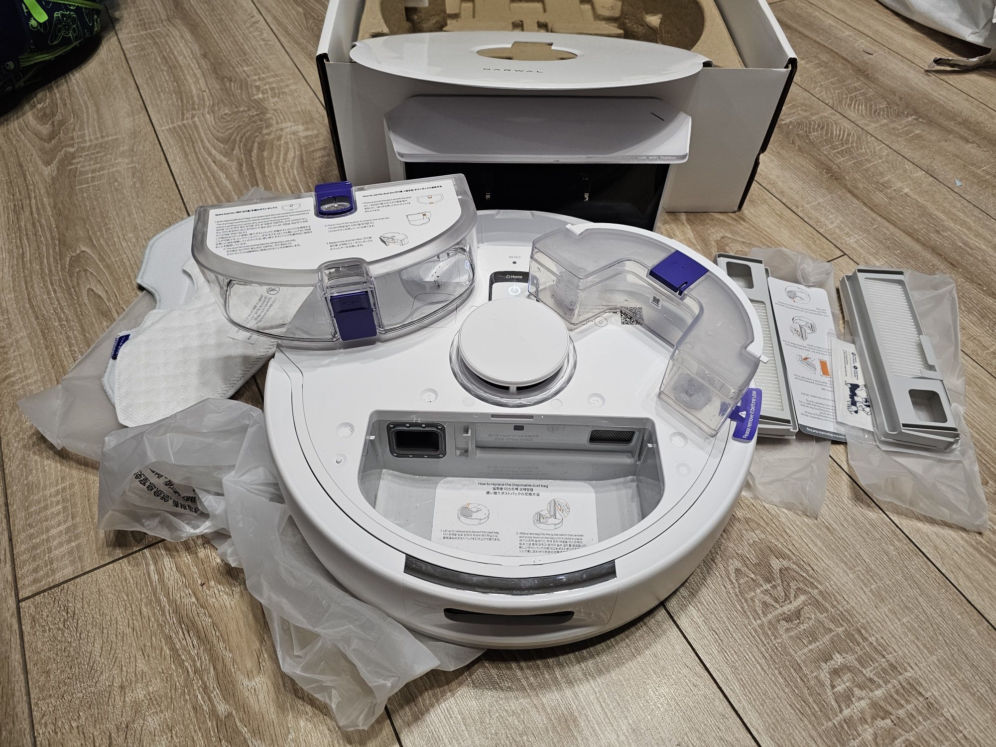 Робот пилосос миючий NARWAL Freo X Plus Robot Vacuum and Mop LIDAR 360