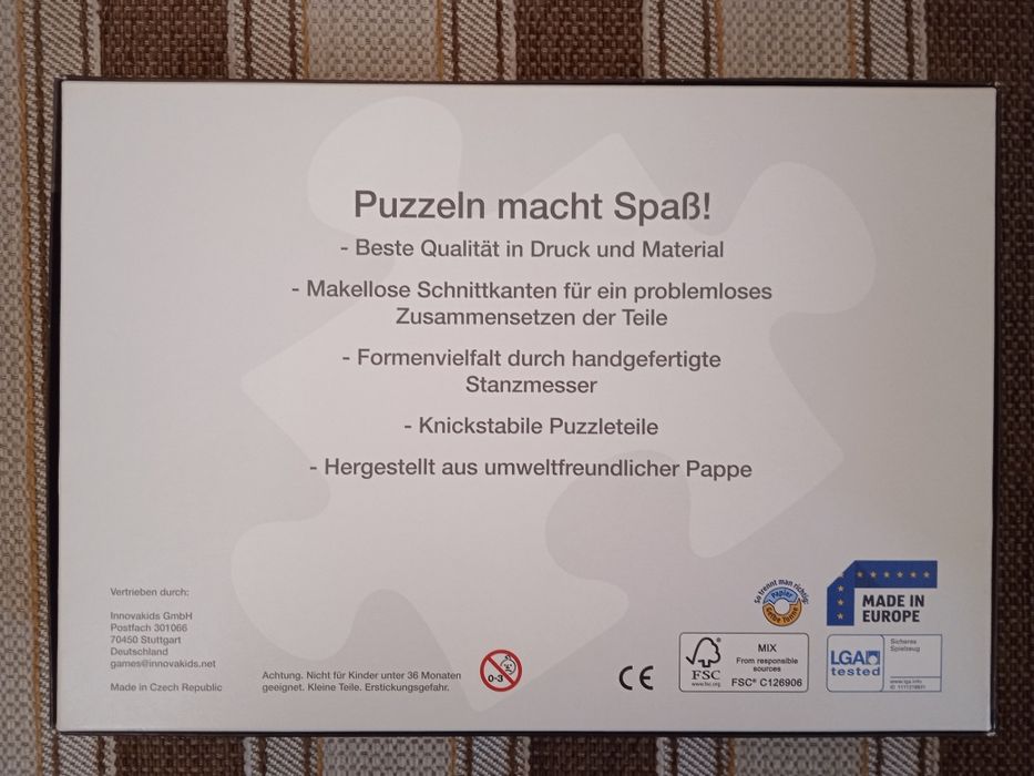 Пазли 3в1 Тачки/Cars/Німеччина/пазлы/Блискавка Маквін/Молния Маквин