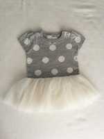 Sukienka bluzeczka baby gap z tiulowa spódniczka