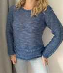 Niebieski sweter Vintage retro y2k M L