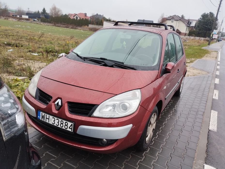 Renault scenic 2, 2009r ,1,5 dci,przebieg 215 tys km,salon pl