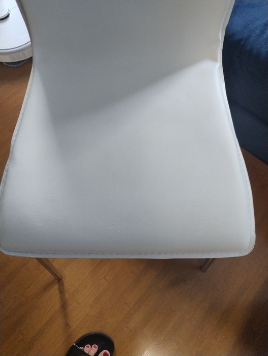 Krzesła skórzane 5 sztuk cnana za sztukę