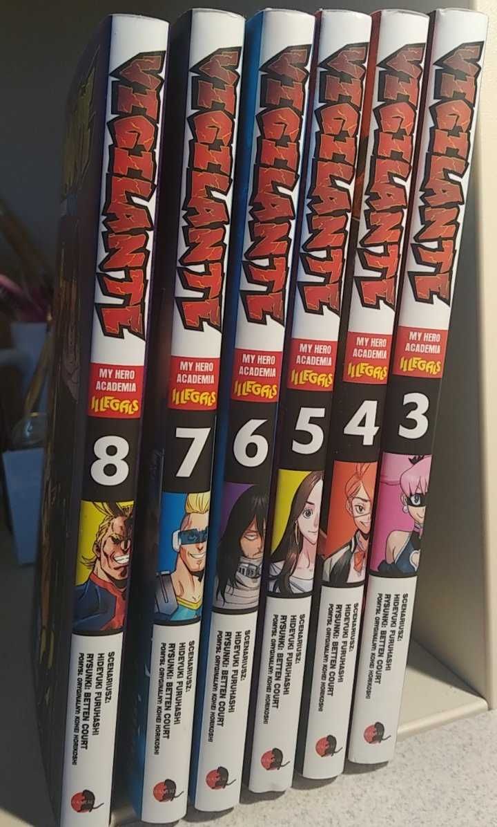 my hero academia vigilante tomy 3-8