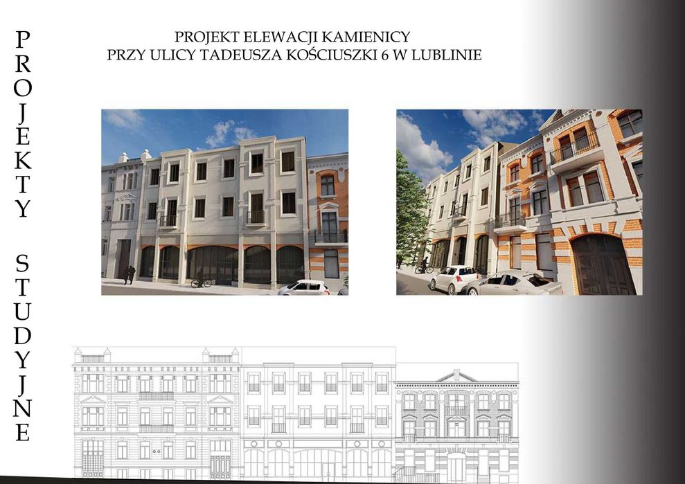 Usługi projektowe w zakresie architektury i wnętrz