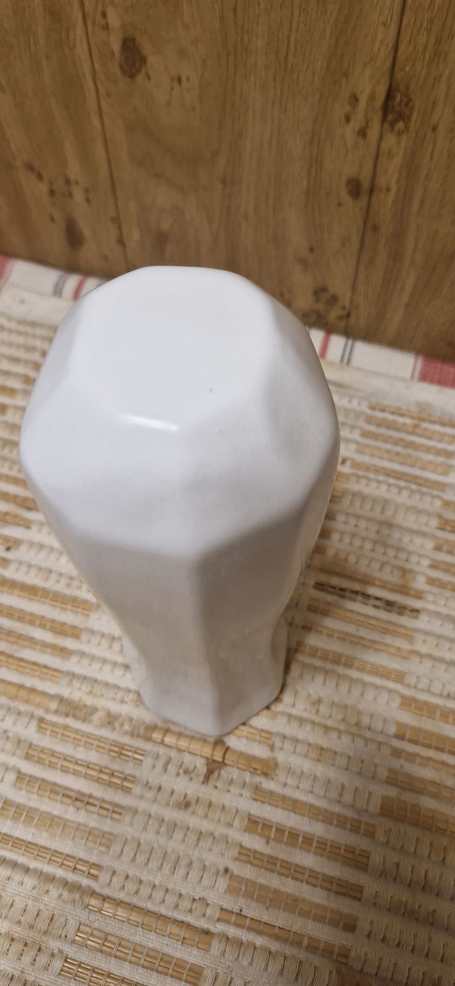 Glowa ceramiczna biały mat nowa