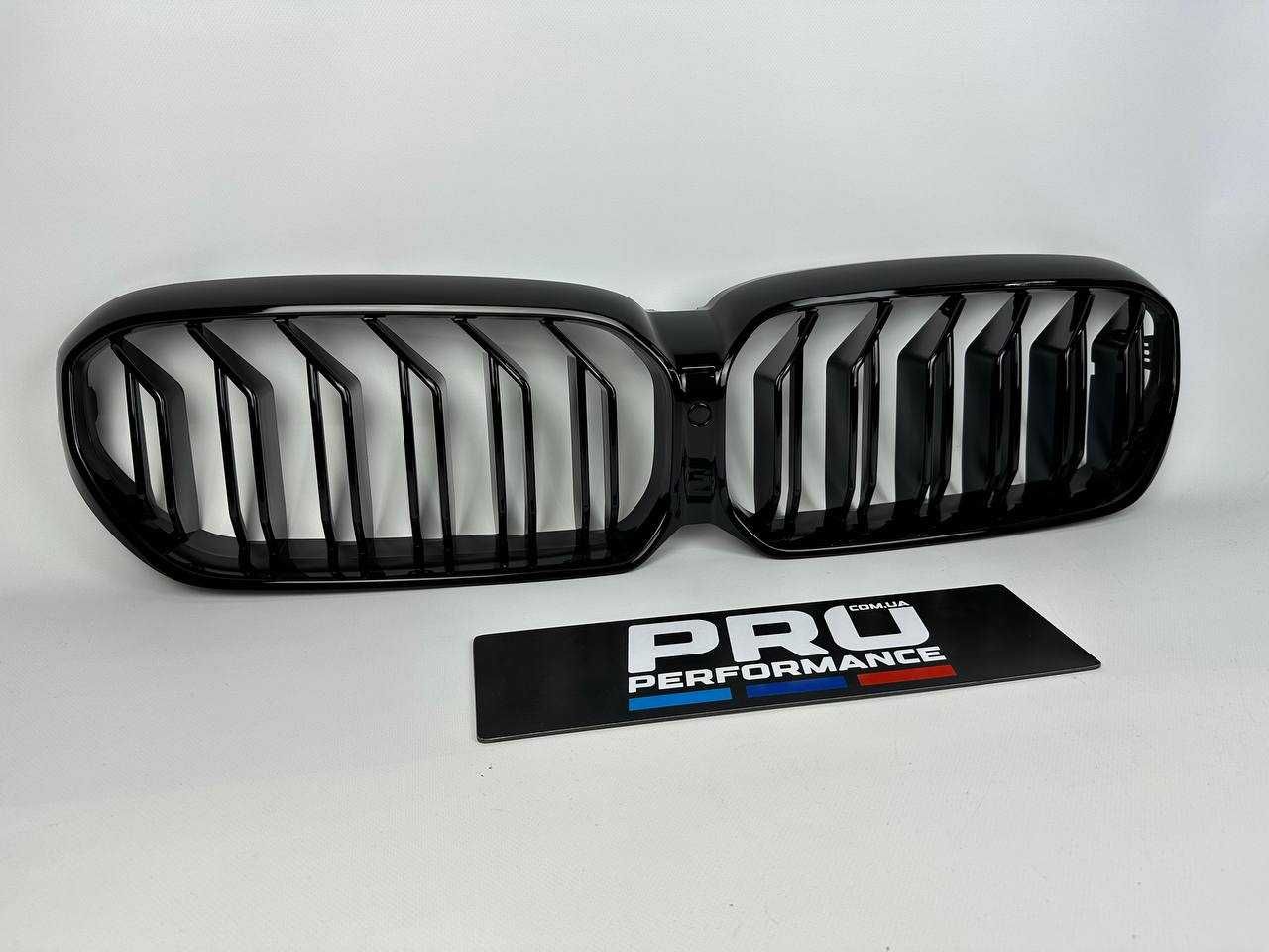 Решетка (Ноздри) BMW 5 g30 / g31 M5 LCI 2020+ ( глянець)