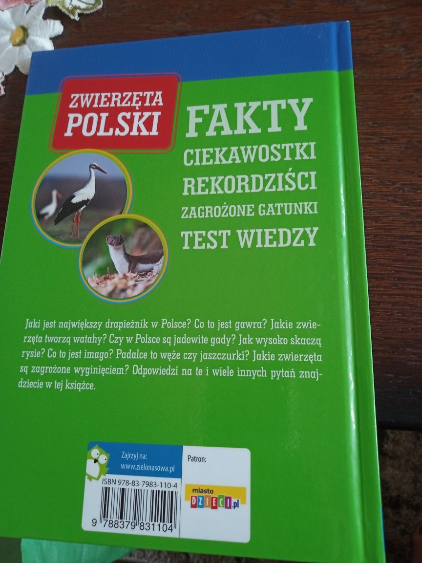 Zwierzęta Polski encyklopedia dla dzieci