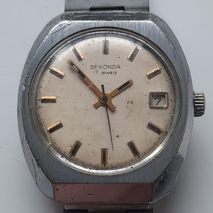 Механические часы "SEKONDA" USSR 17 Jewels