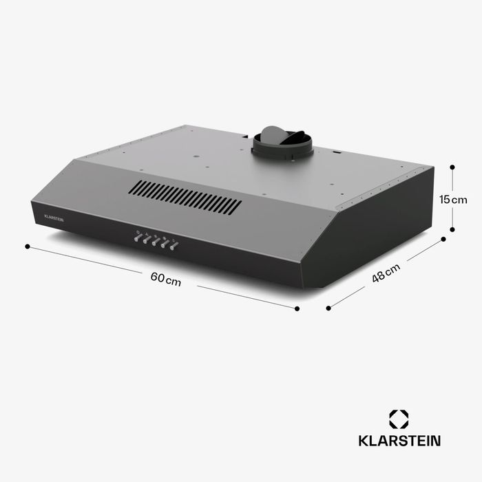 Витяжка з Вугільними фільтрами Klarstein Contempo 60 Німеччина