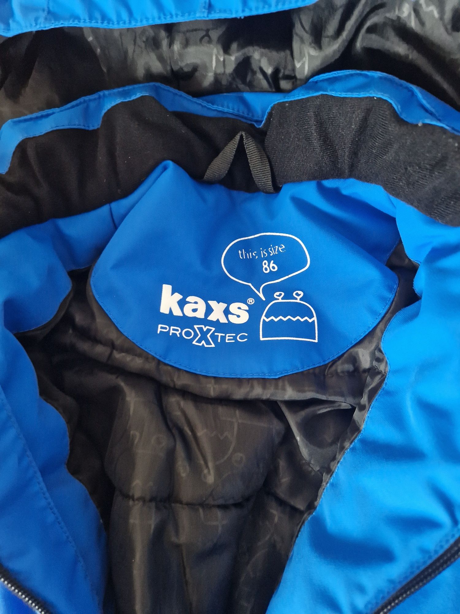 Kaxs - kombinezon zimowy 86 - niebieski