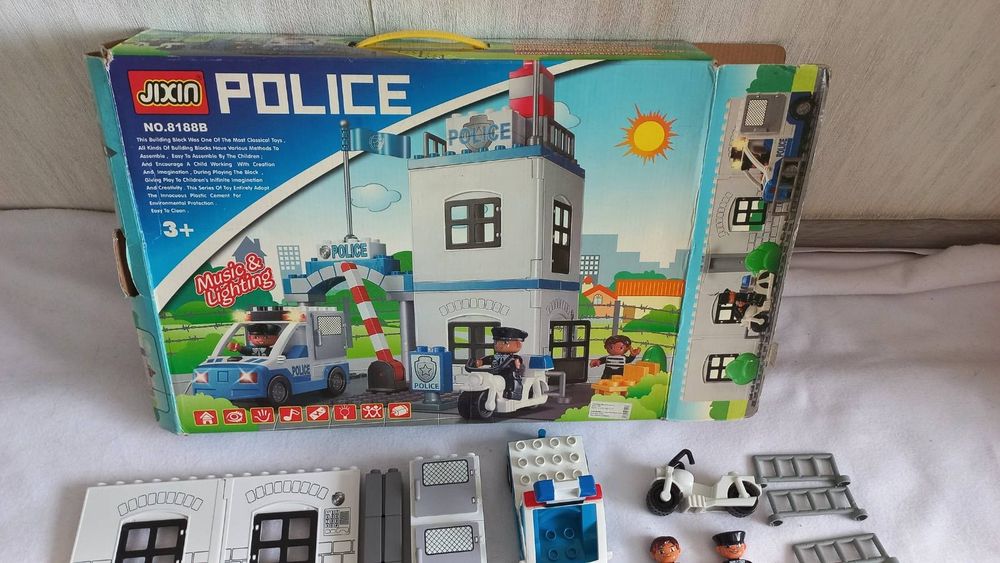 Конструктор Лего Lego дупло JIXIN Поліція