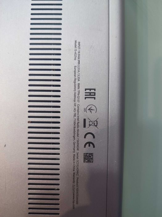 HP Spectre para peças