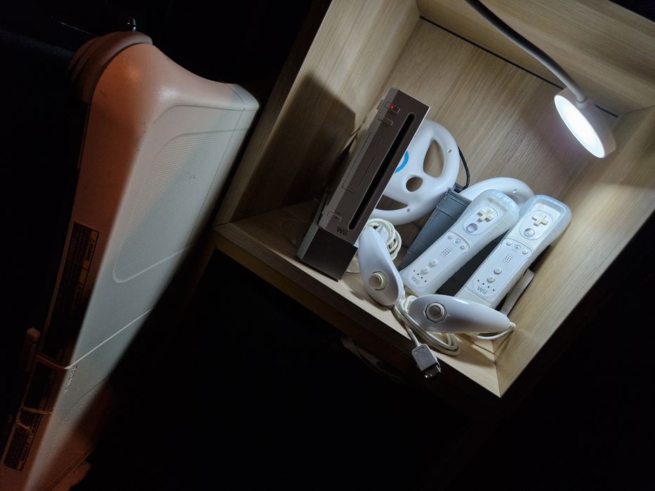 Nintendo Wii - Dysk 1TB (Wii + Gamecube) - 2 pady - deska - kierownice