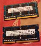 Dwie kości Pamięci Ram do Laptopa DDR3 PC3 12800s / 2x4GB / DDR3L PC3L