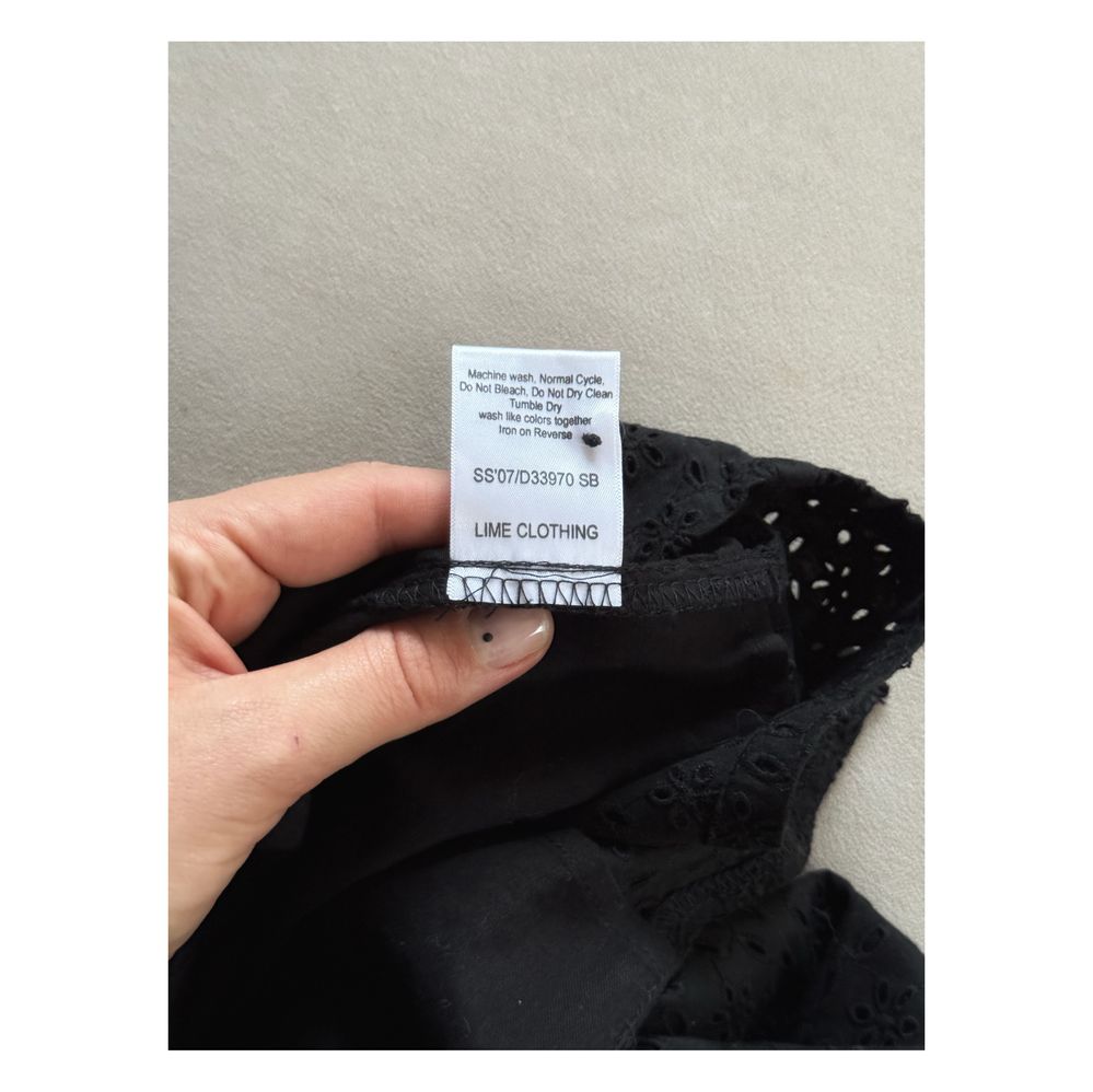 Sukienka bawełniana czarna L 40 kobieca elegancka